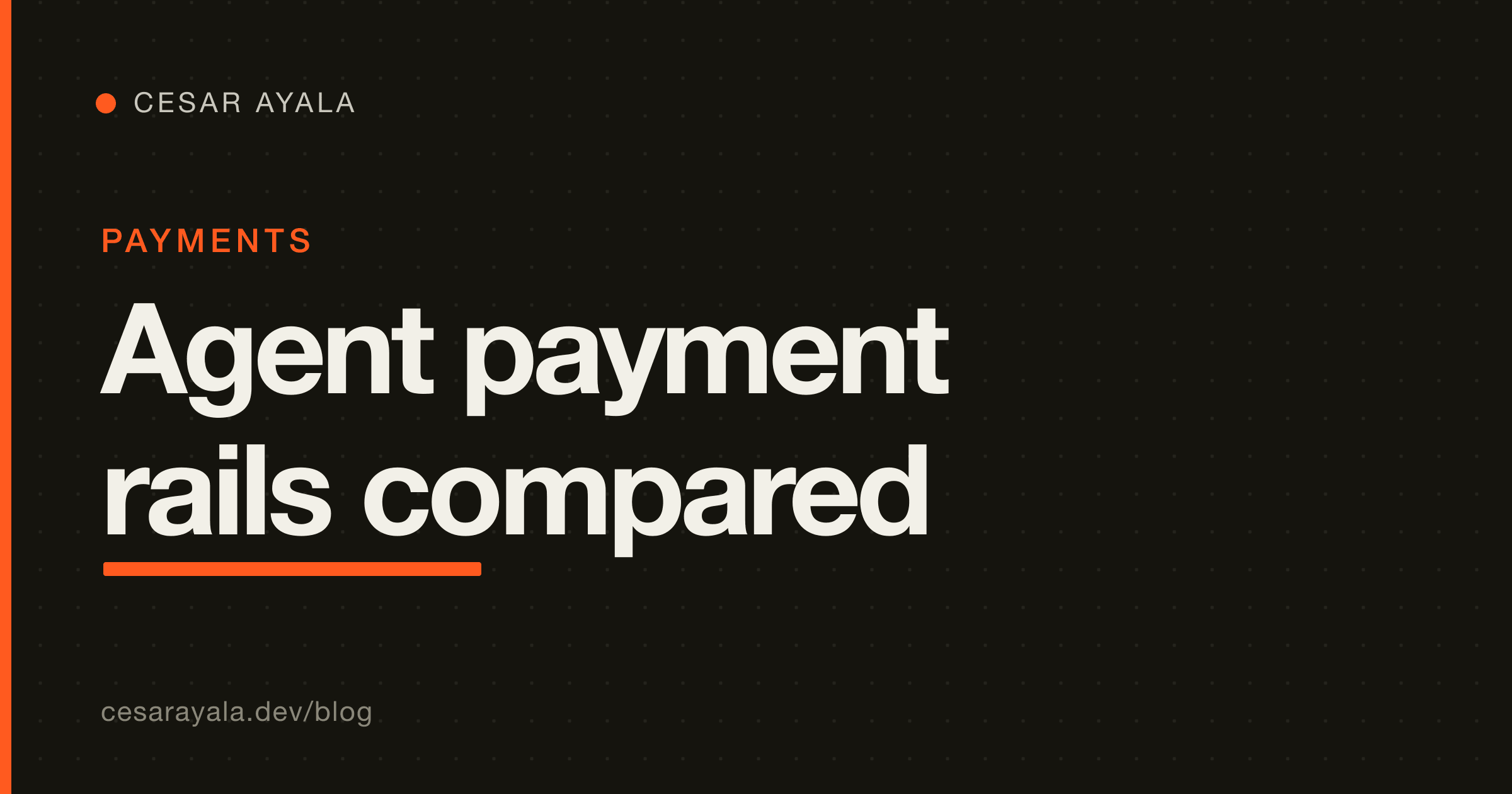 Visa Intelligent Commerce vs Mastercard Agent Pay vs Stripe ACP: Which Agent-Payment Layer Do You Actually Integrate? — Cesar Ayala