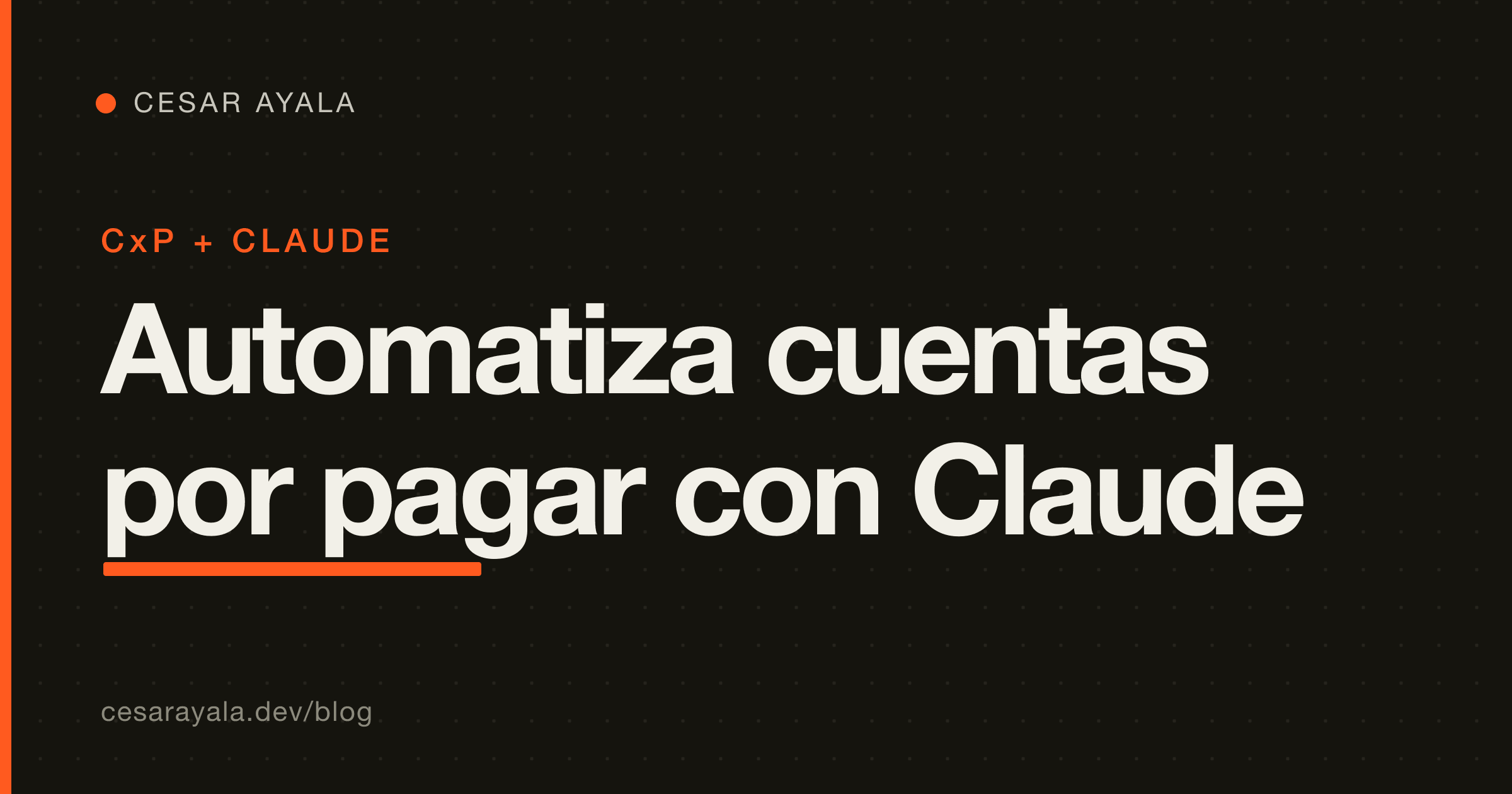 Automatiza cuentas por pagar en México: extrae facturas con Claude, concilia contra el CFDI recibido y monitorea la 69-B (Python, 2026) — Cesar Ayala