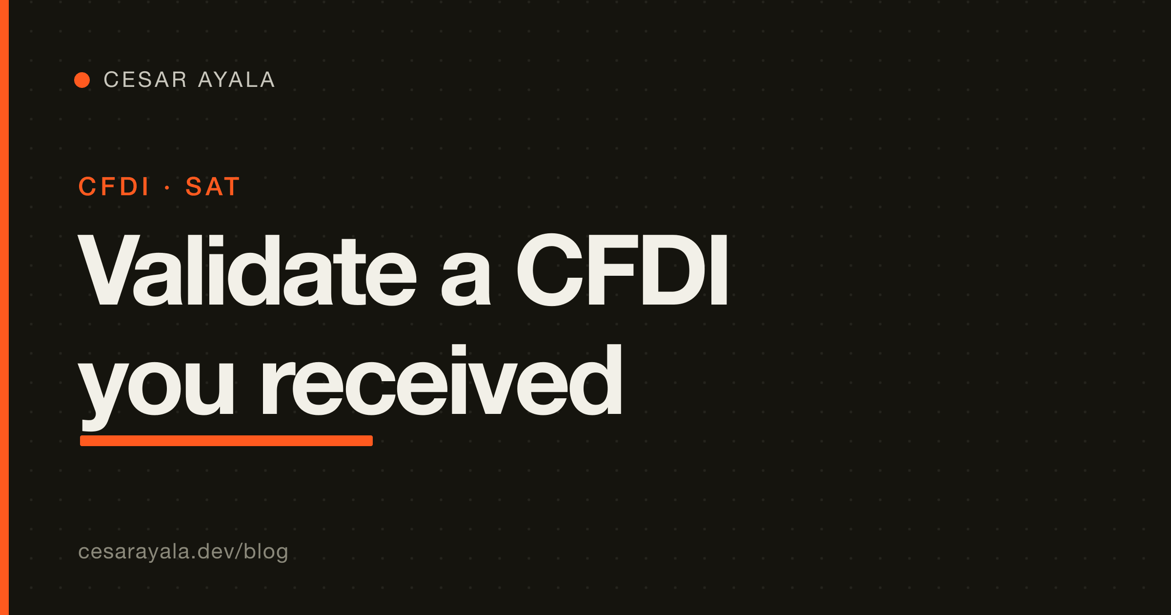 Validate a CFDI You Received Before You Deduct It: XSD, Sello, Vigencia and the 69-B Blacklist, in Python — Cesar Ayala
