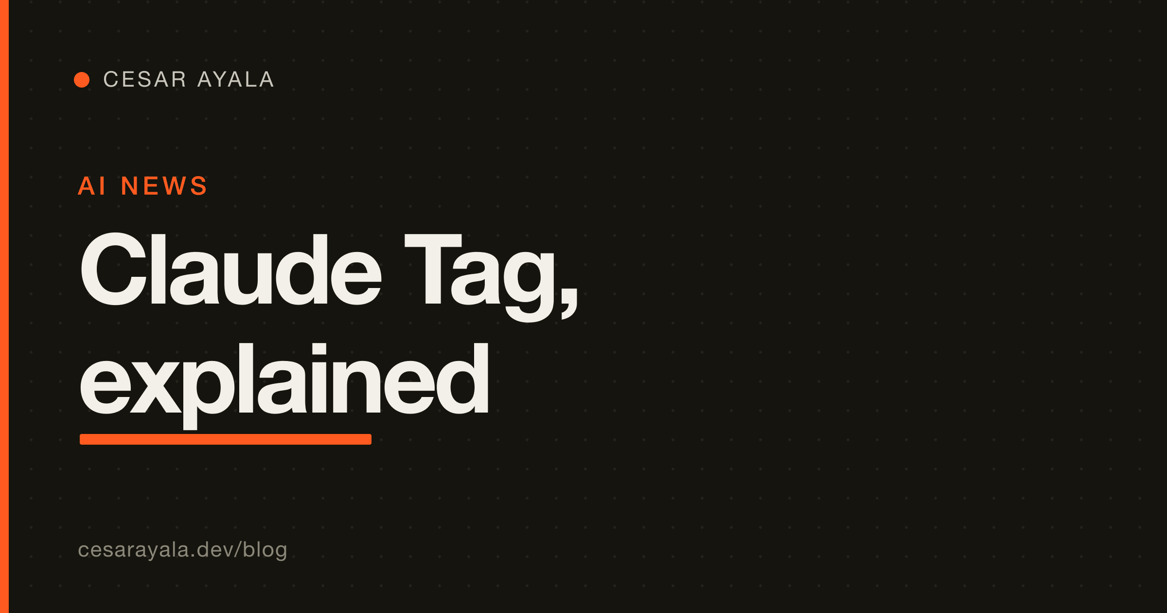Claude Tag, explained: the AI teammate you @-tag into Slack — Cesar Ayala