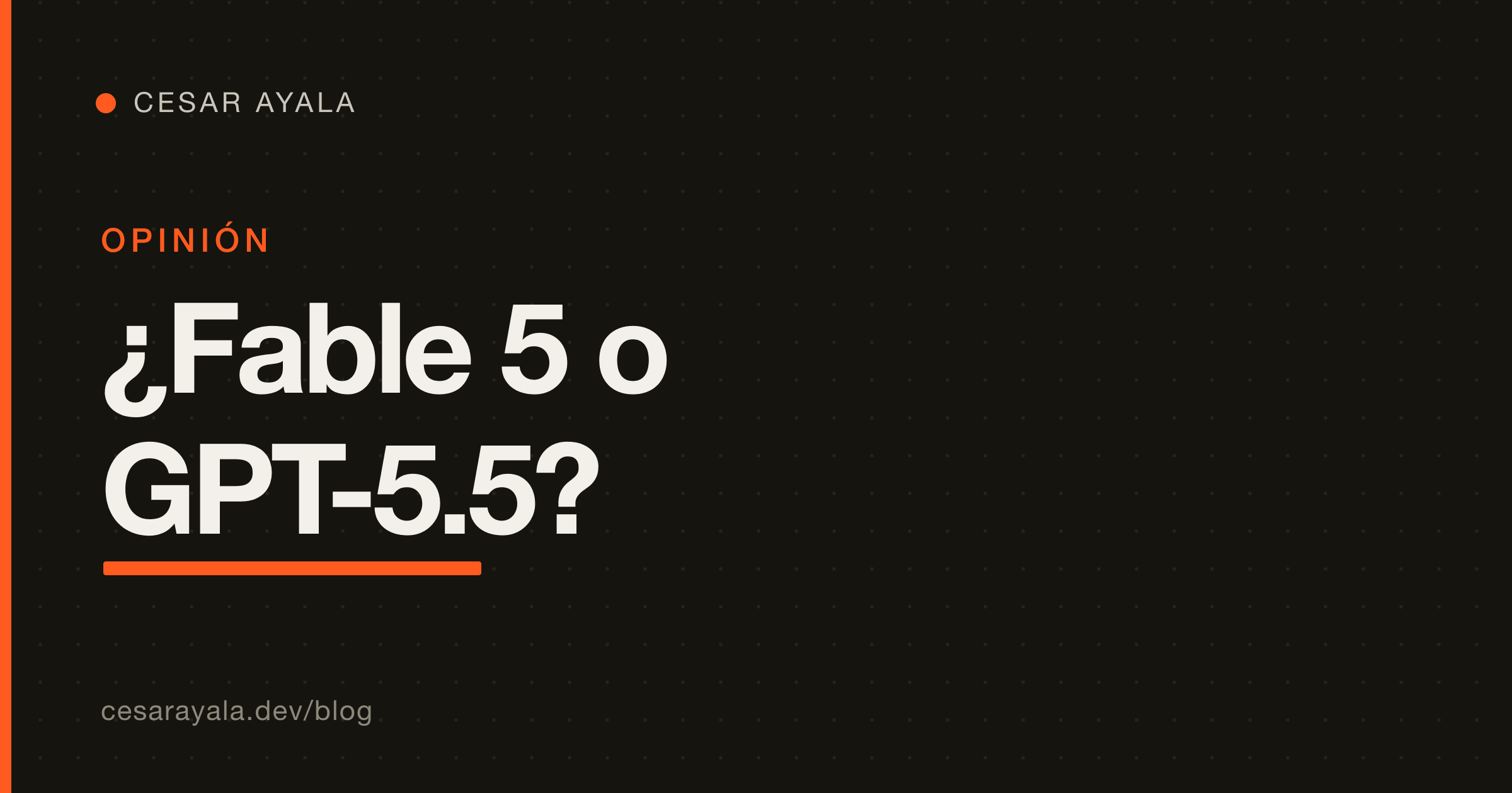 Codex (GPT-5.5) vs Claude Fable 5 para programar: ¿por cuál vale la pena pagar? — Cesar Ayala