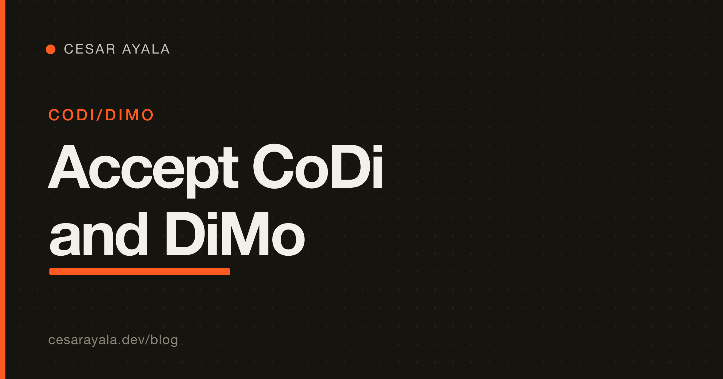 How to Accept CoDi (and the Truth About DiMo) in Your App: A Mexican Engineer's Integration Guide — Cesar Ayala