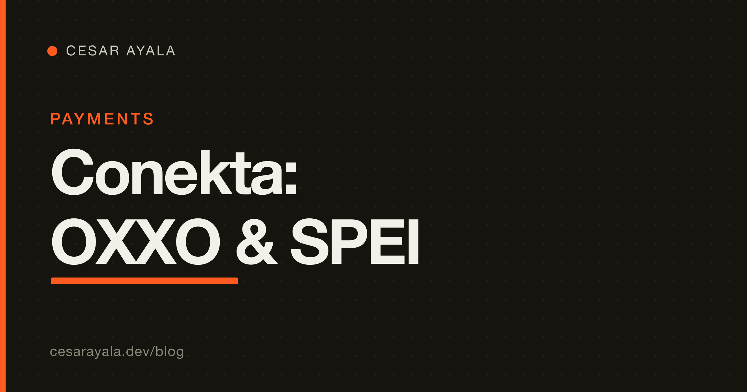 Conekta Integration in Node: Cards, OXXO & SPEI With Webhooks That Don't Lie (2026) — Cesar Ayala