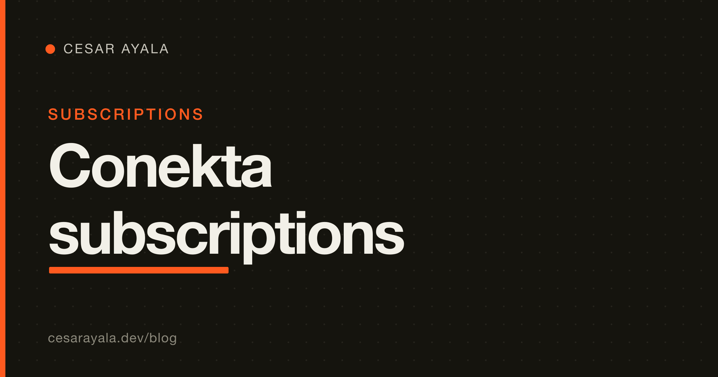 Conekta Subscriptions: Recurring Payments Done Right — Plans, Webhooks & Dunning — Cesar Ayala
