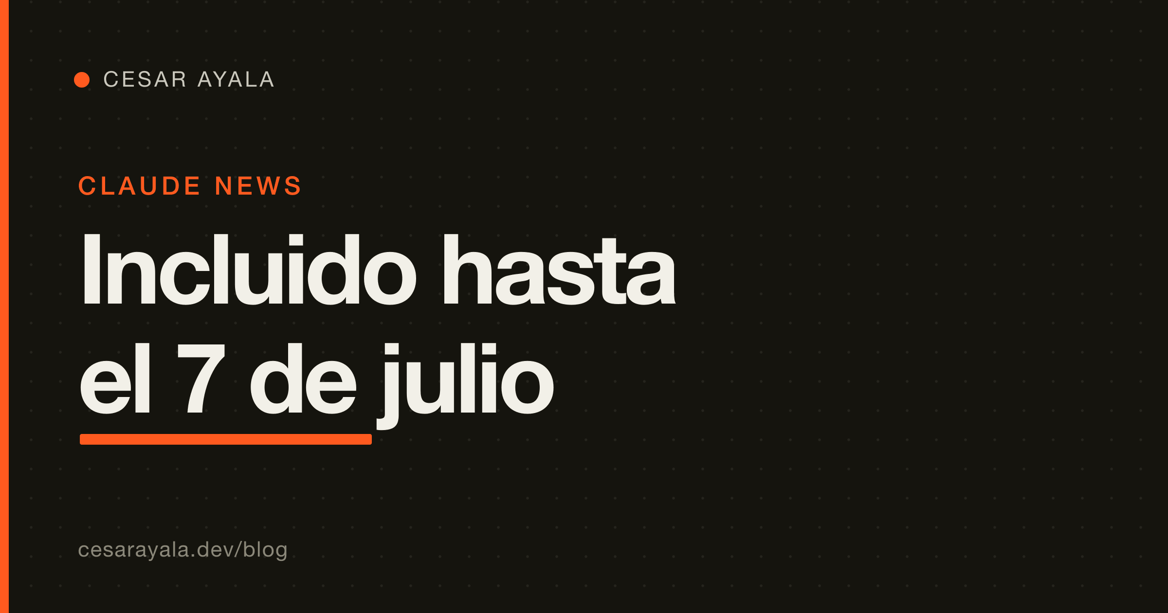 Claude Fable 5 gratis hasta el 7 de julio: qué significa — Cesar Ayala