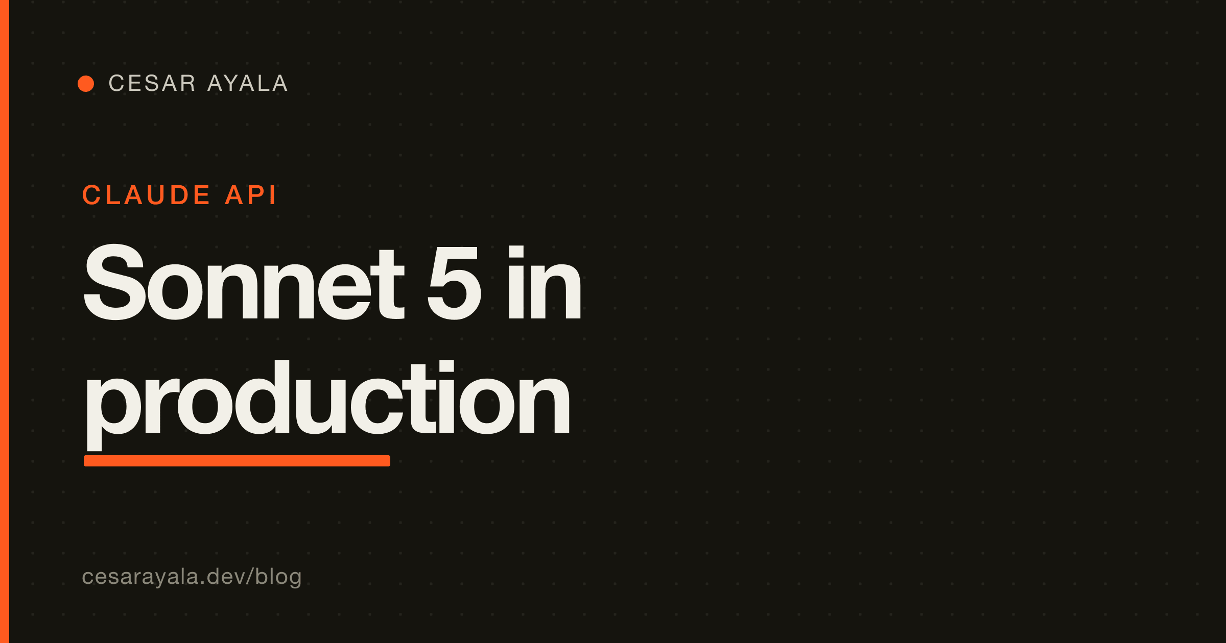 Take Your Claude Sonnet 5 Integration to Production: Streaming, Stop Reasons, Retries and Errors — Cesar Ayala
