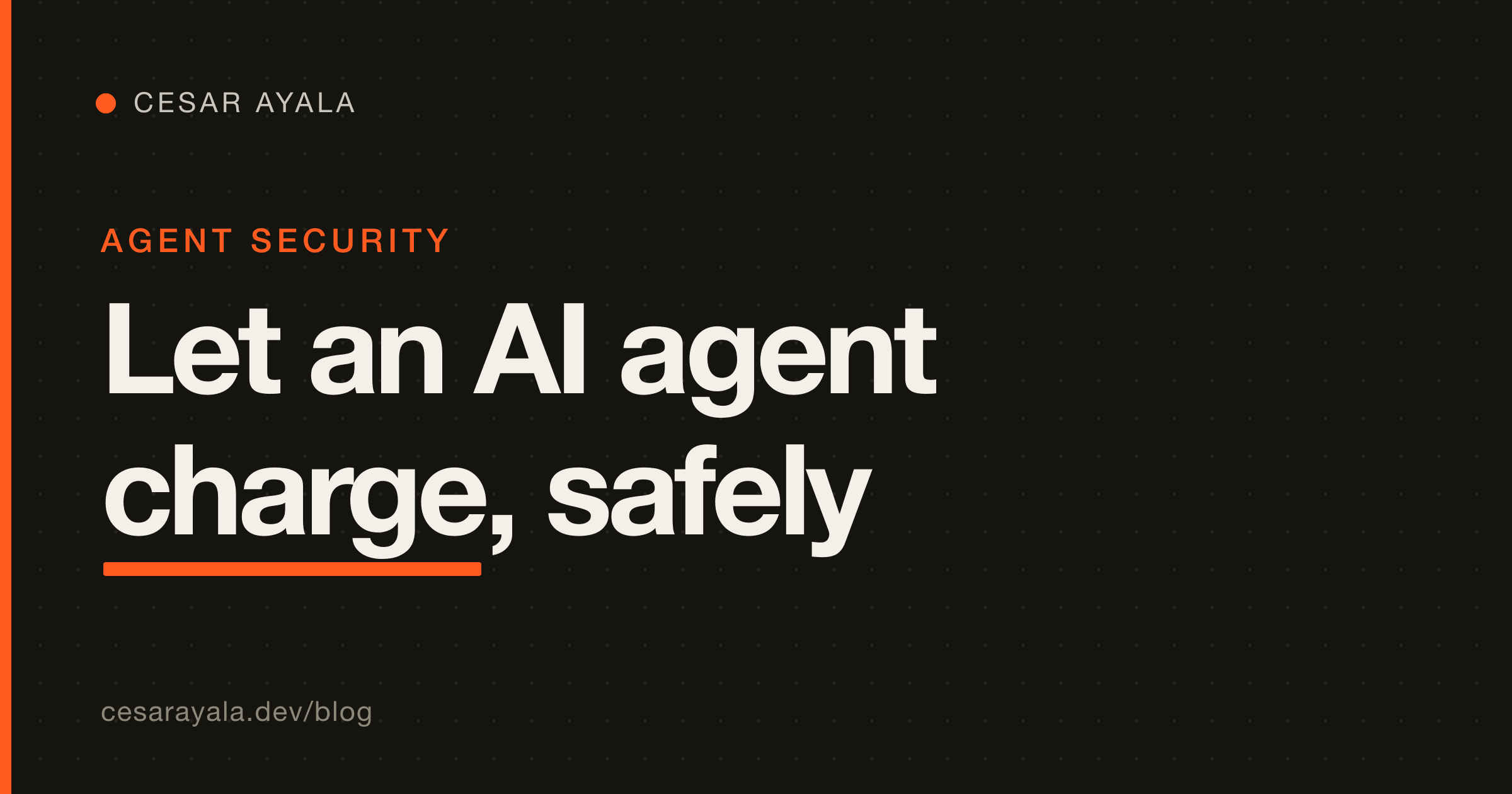 How to Let an AI Agent Charge with Stripe — Safely — Using the Agent Toolkit and a Restricted Key (rk_) — Cesar Ayala
