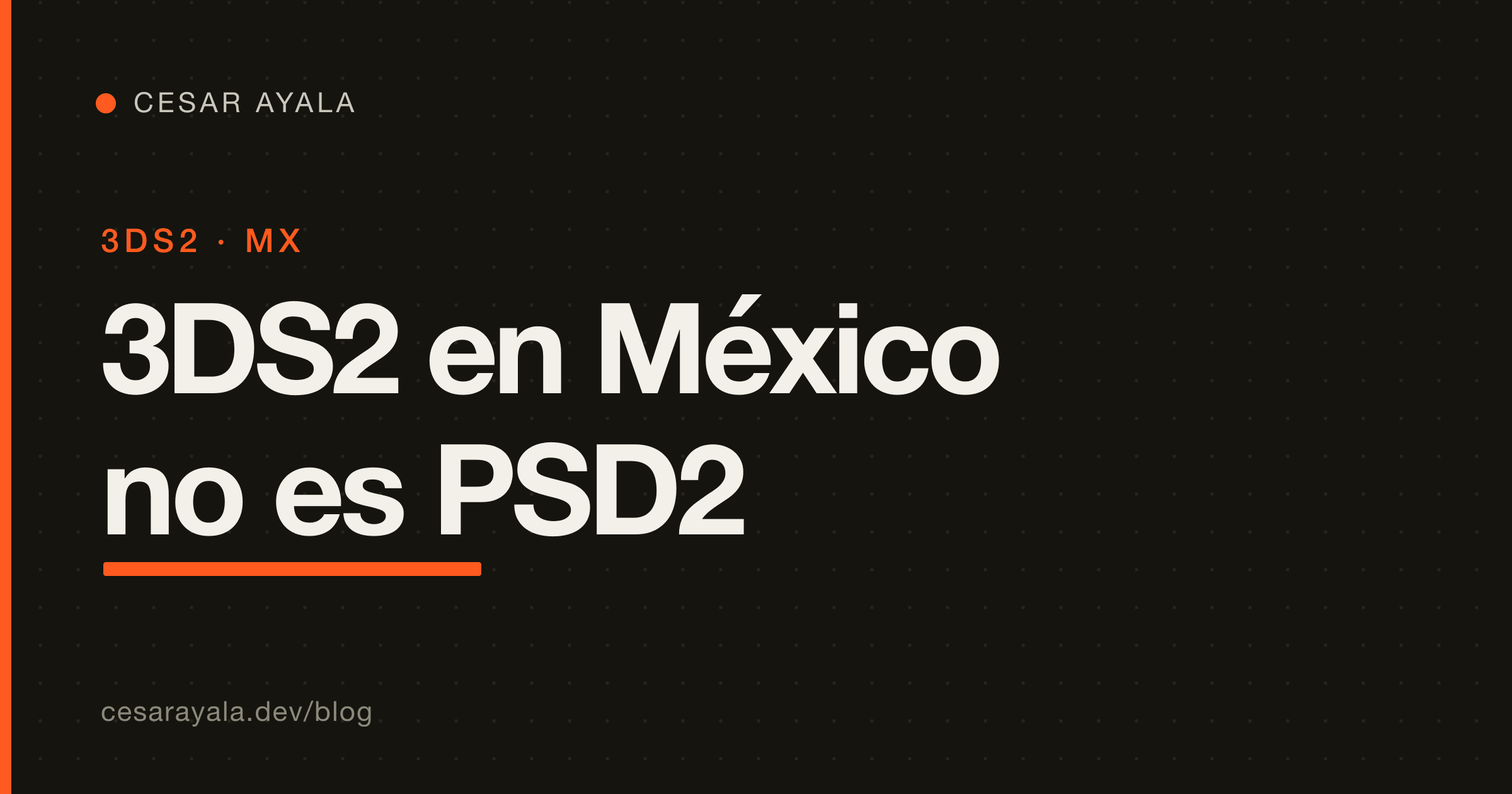 3DS2 en México NO es PSD2: guía de ingeniero para 3-D Secure sin las reglas de SCA europeas — Cesar Ayala